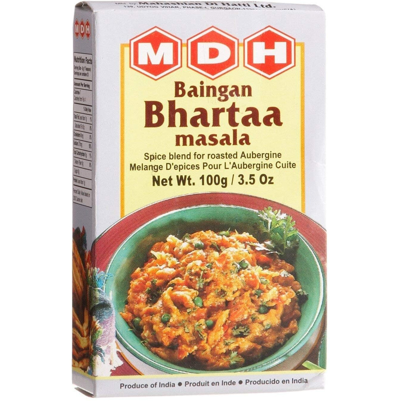 MDH Baigan Bhartaa Masala 100 gms