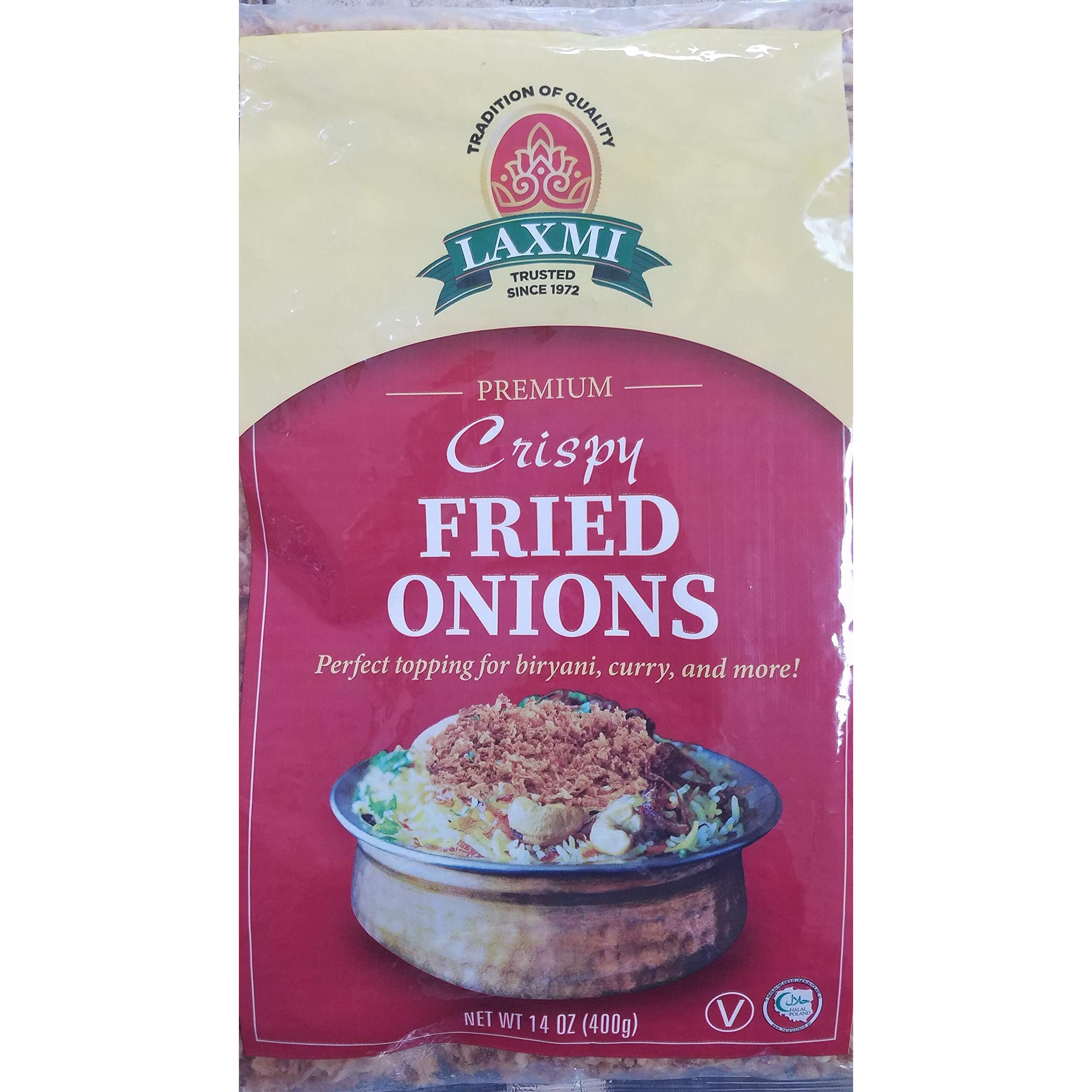 Laxmi Crispy Fried Onions 14 Oz