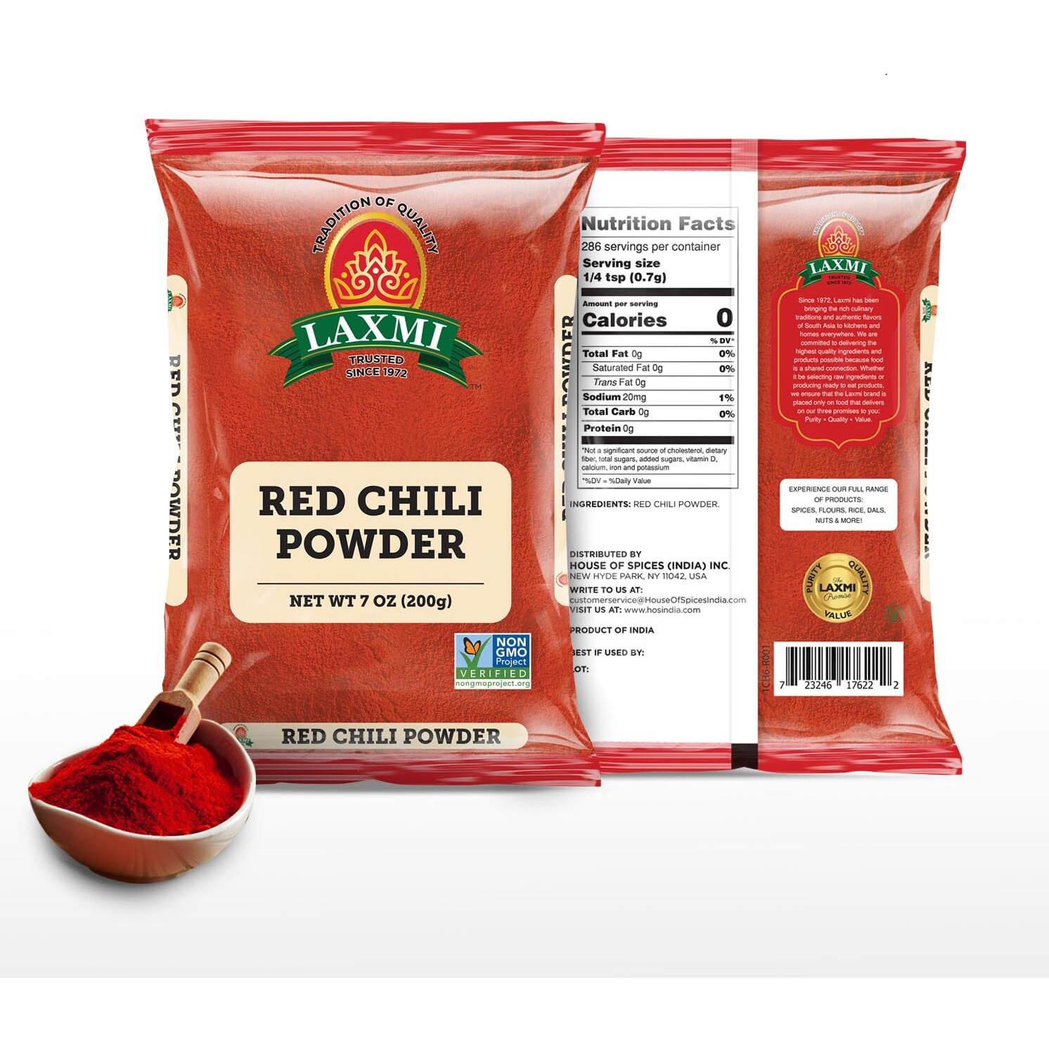 Laxmi Red Chilli Powder 200 gms