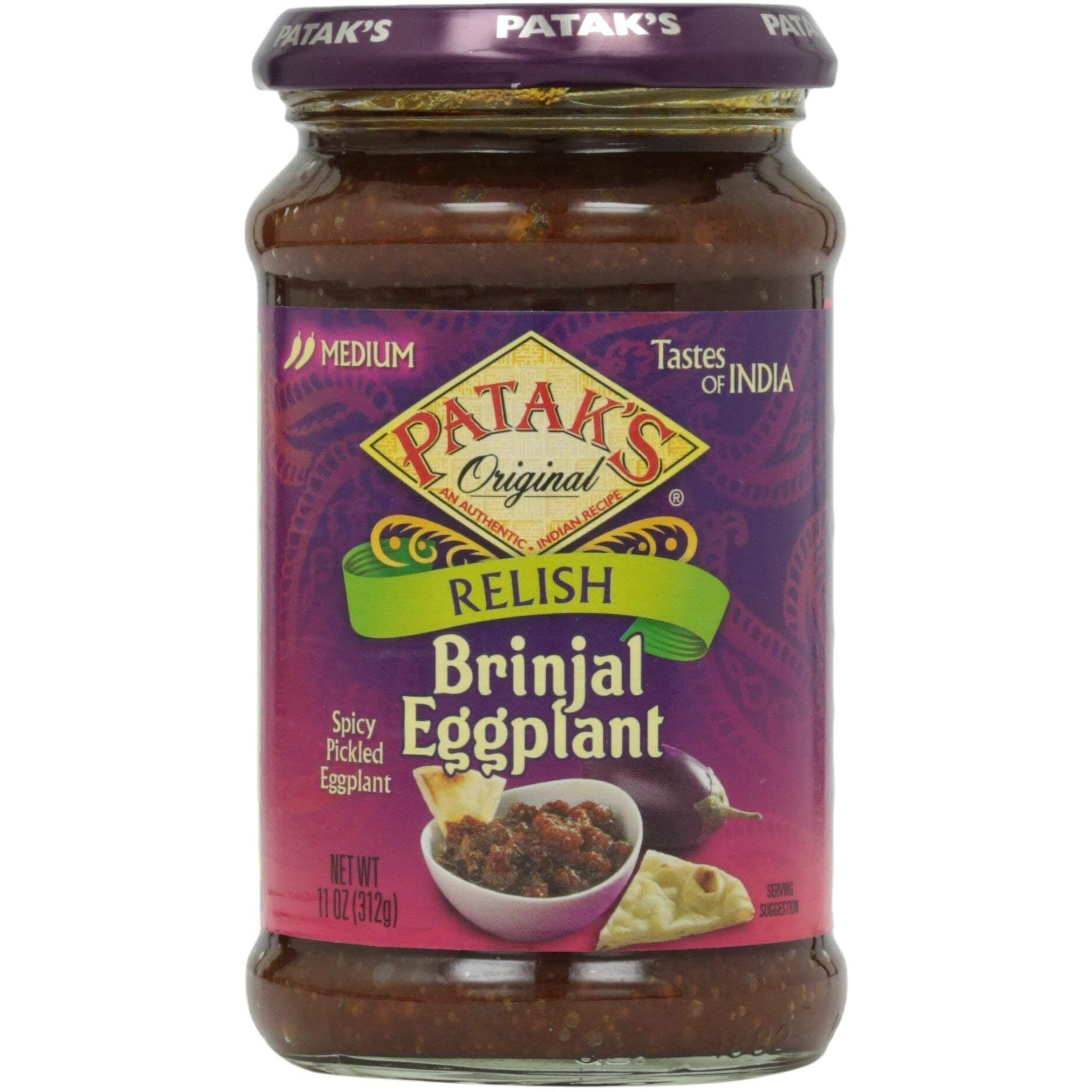 Patak's Brinjal Pickle 11 oz