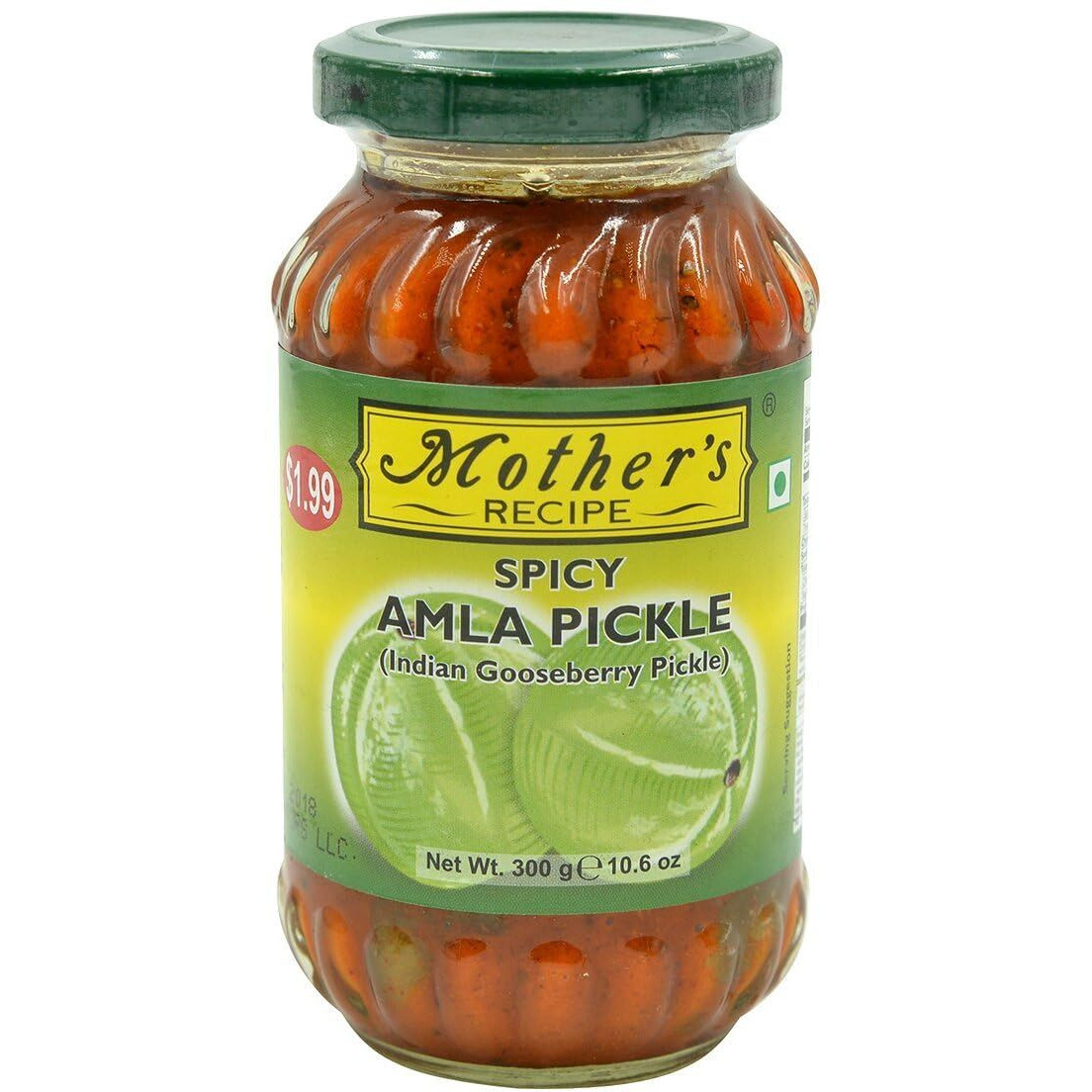 Mother's Recipe Spicy Amla Pickle 300 gms