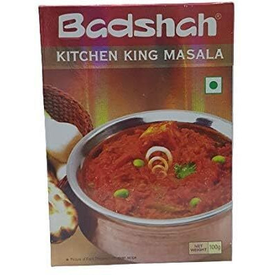 Badshah Masala Kitchen King Masala Poder 100 Grams Each (Pack of 12)