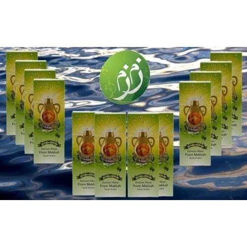 Zamzam Drinking Water 16.5 fl.oz. Pack of 12 - From Mecca Saudi Arabia -      12