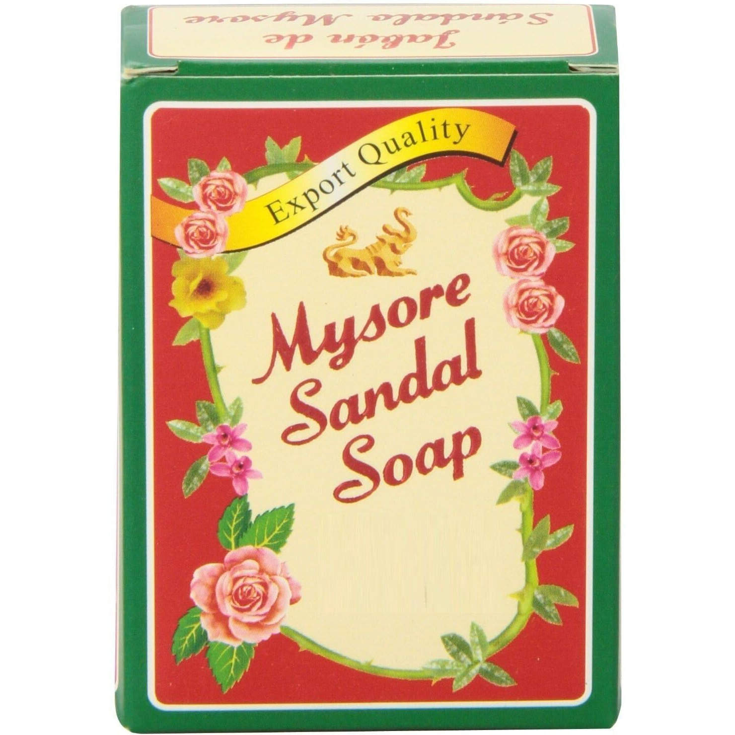 Mysore Sandal Soap 4.41 oz (125 Grams) Box, (Pack of 10)