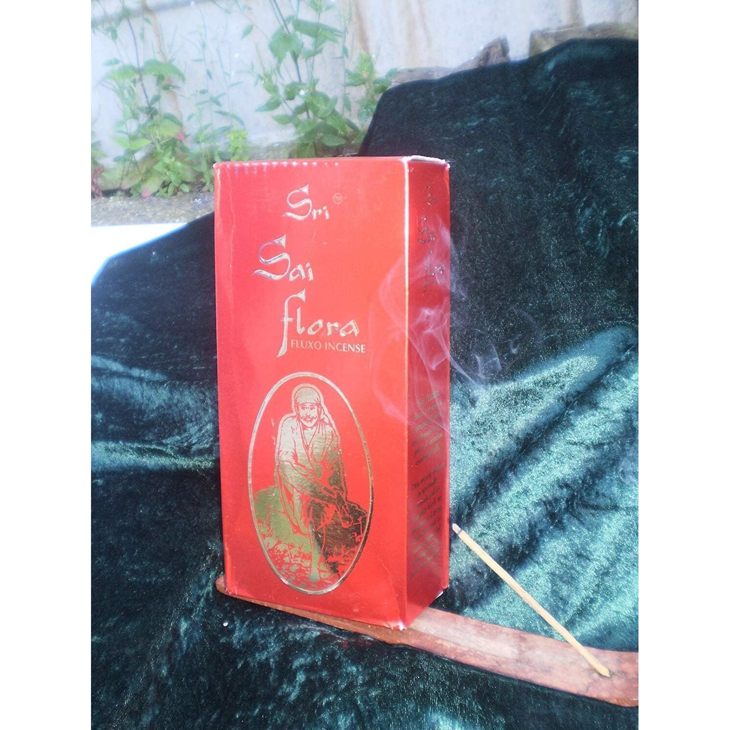 Sri Sai Flora fluxo incense/joss/agarbatti sticks (12 units x 25 grams)