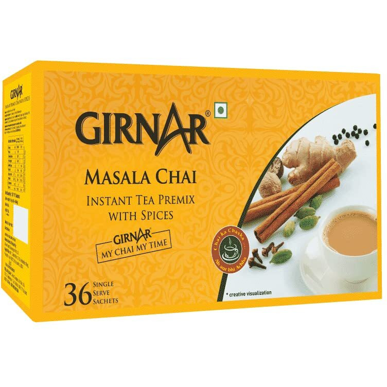 Girnar Instant Tea Premix with Masala 36 Sachets