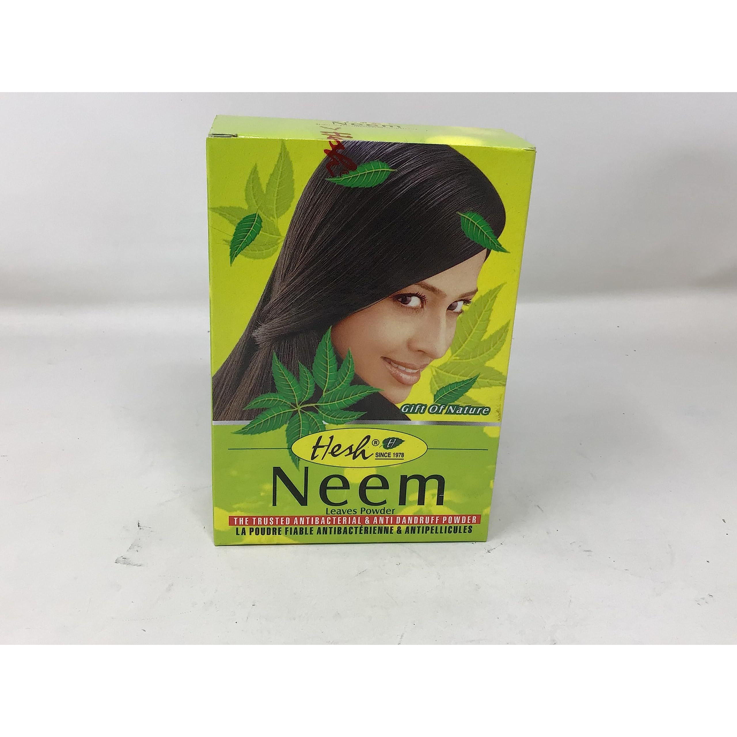 Hesh herbal poder pack of 5 Varieties for Hair- Amla, Aritha, Brahmi, Shikakai and Neem Leaf