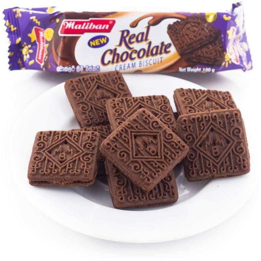 Maliban Chocolate Cream Biscuit 100g