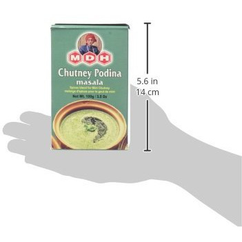 MDH Chutney Podina Masala(3.5oz.,100g)