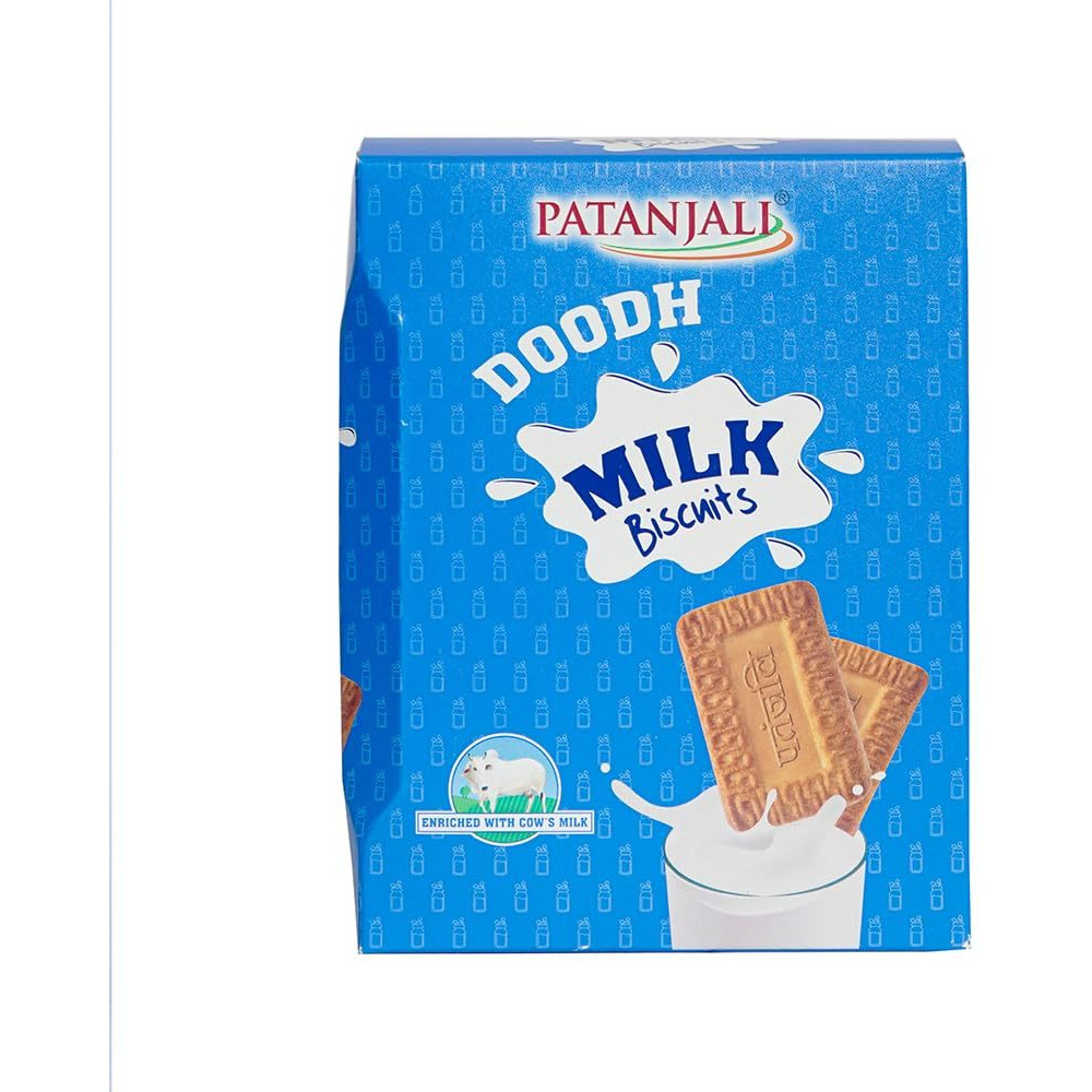 Patanjali Doodh Milk Biscuit (Pack Of 3) - 300g