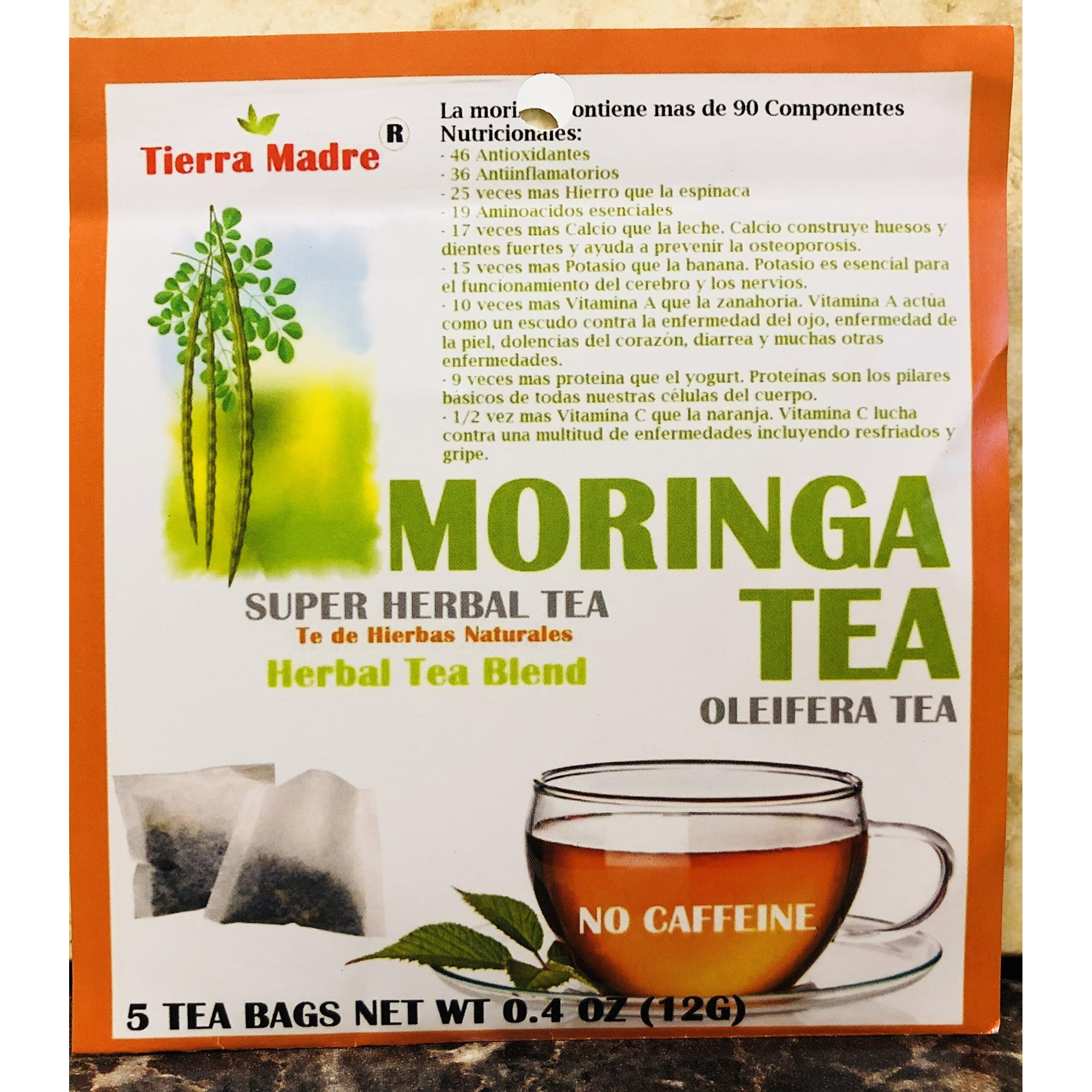 TIERRA MADRE Moringa Tea 2 Pack