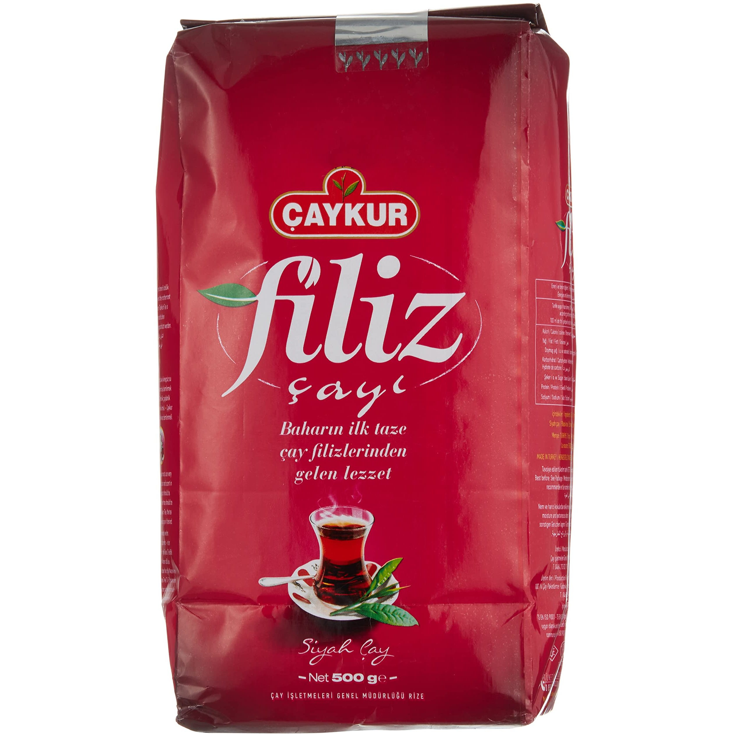 Caykur Black Tea, Filiz, 17.6 Ounce (Pack of 2)