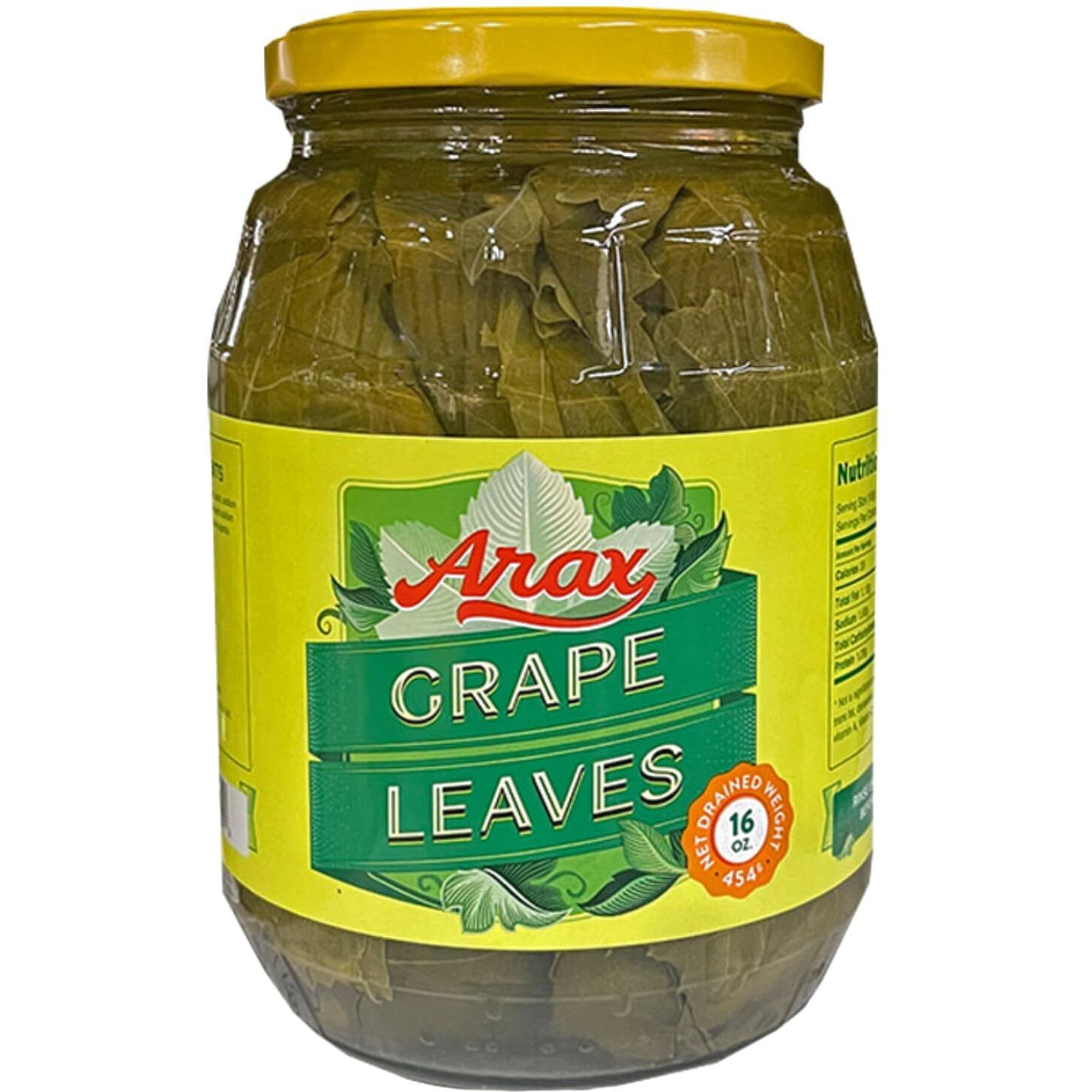 Arax - Grape Leaves, 32 oz (Drained Wt 16 Ounce)