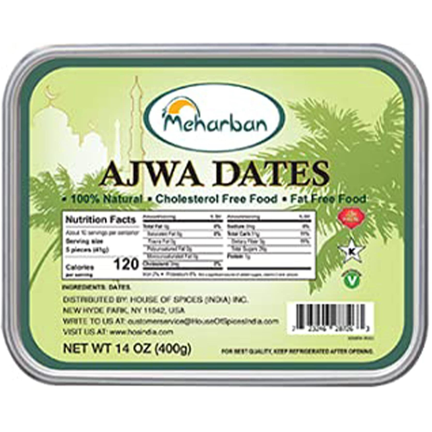 Meharban Ajwa Dates 400gm