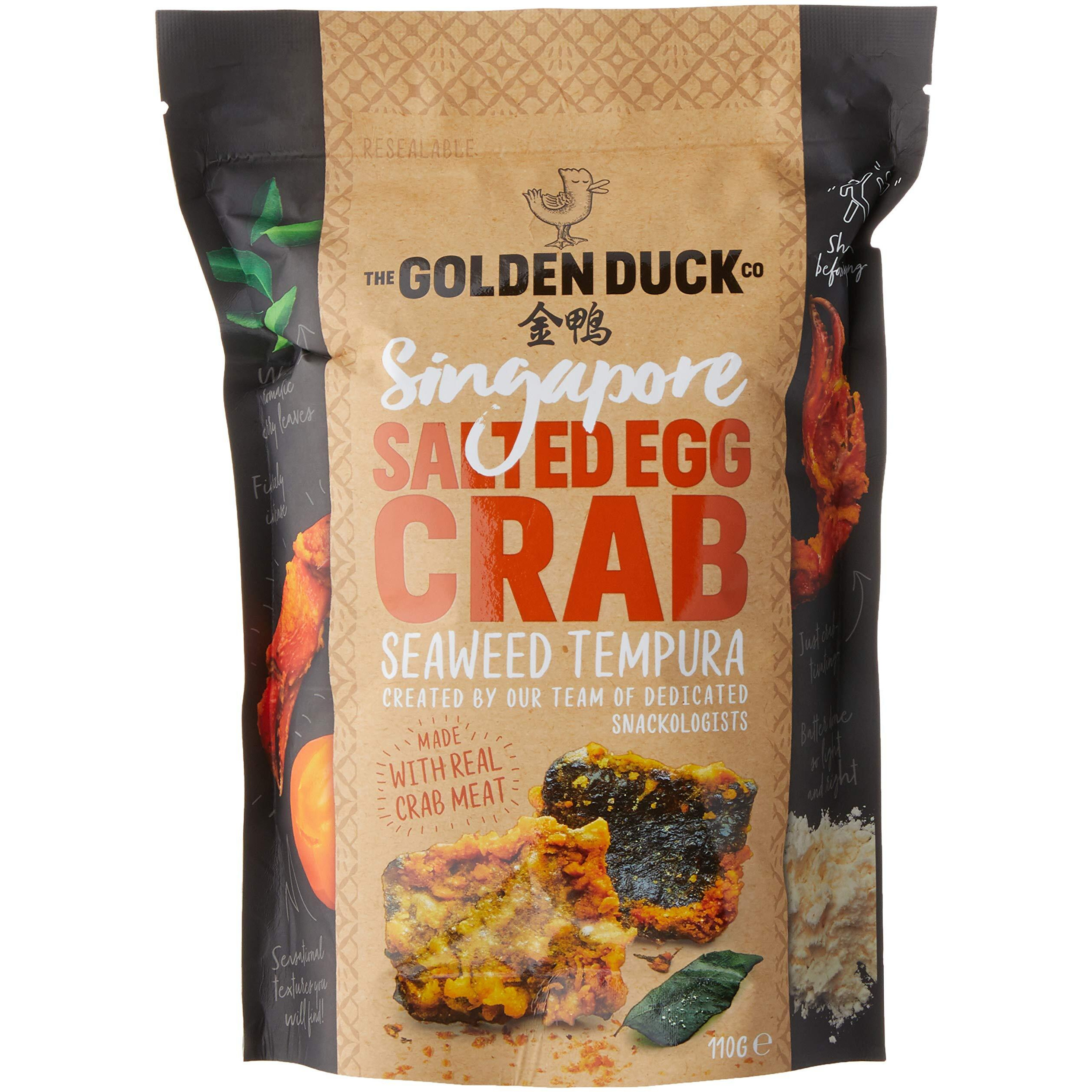 The Golden Duck Salted Egg Crab Seaeed Tempura