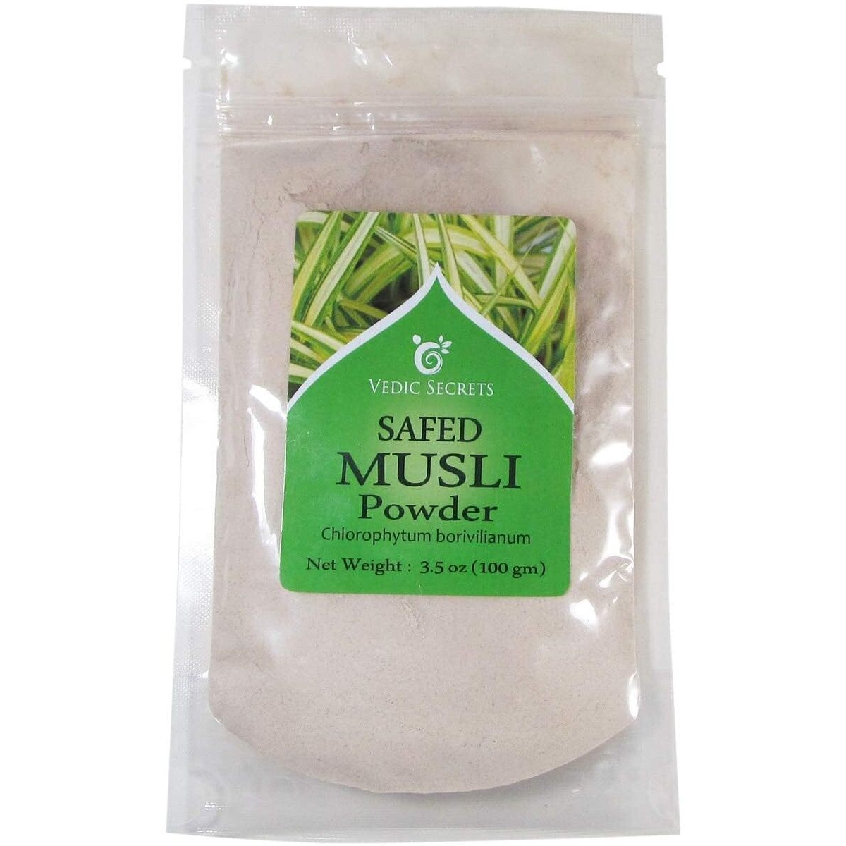 Vedic Secrets Safed Musli Poder (3.5 oz bag)