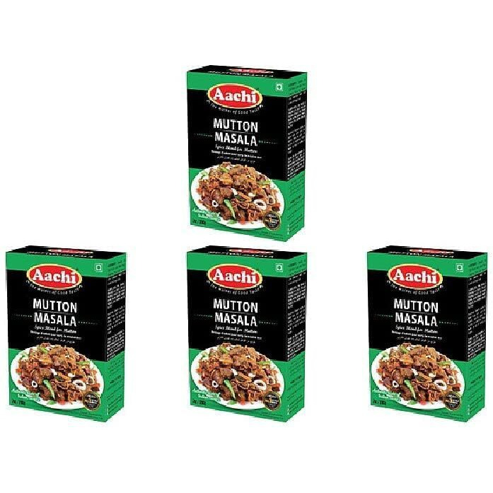 Pack Of 4 - Aachi Mutton Masala - 200 Gm