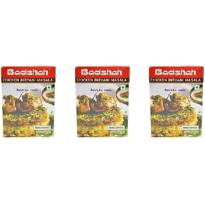 Pack Of 3 - Badshah Chicken Biryana Masala - 3.5 Oz