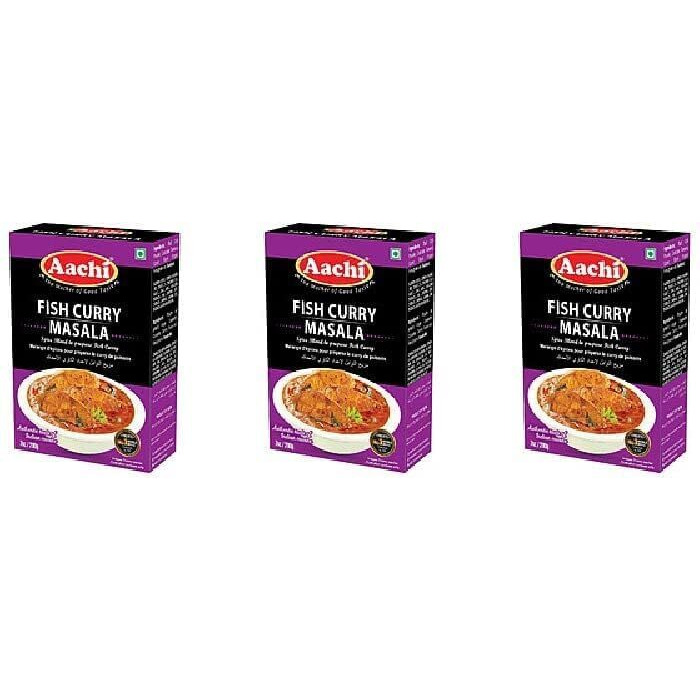 Pack Of 3 - Aachi Fish Curry Masala - 200 Gm