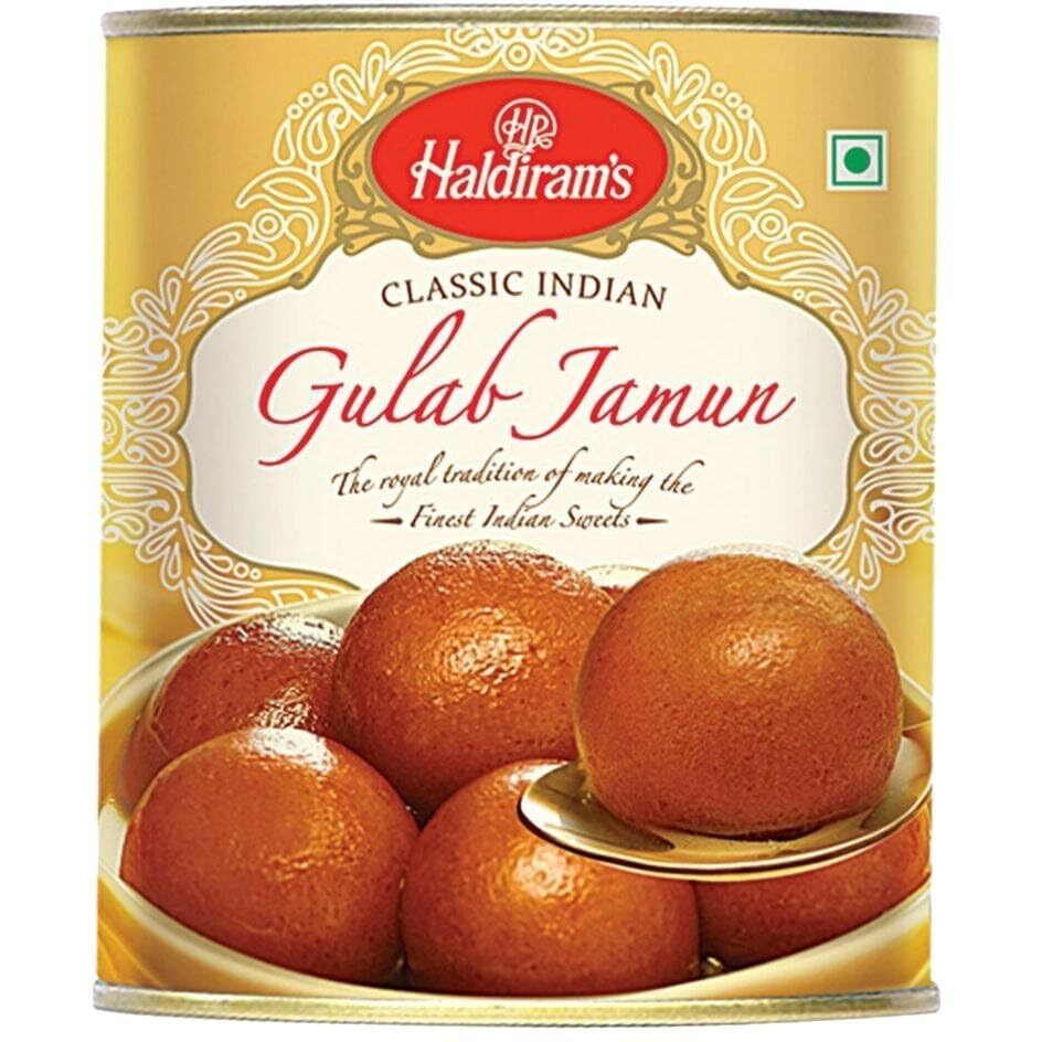 Haldiram Gulab Jamun Tin 1kg (Case of 12)