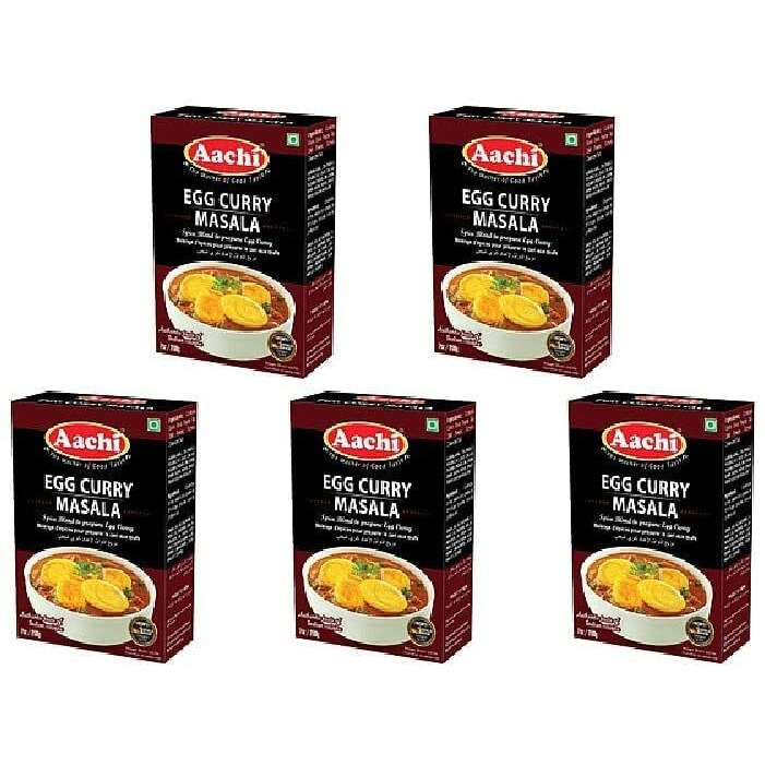 Pack Of 5 - Aachi Egg Curry Masala - 200 Gm