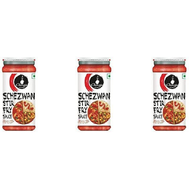 Pack Of 3 - Ching's Secret Schezan Stir Fry Sauce - 8.8 Oz