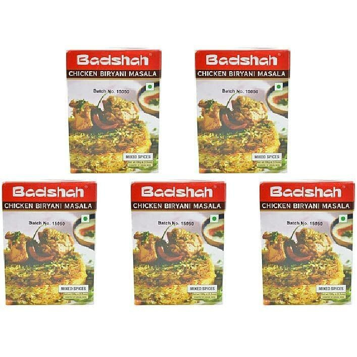 Pack Of 5 - Badshah Chicken Biryana Masala - 3.5 Oz