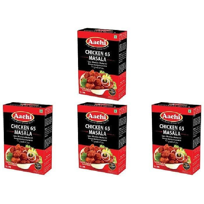 Pack Of 4 - Aachi Chicken 65 Masala - 200 Gm