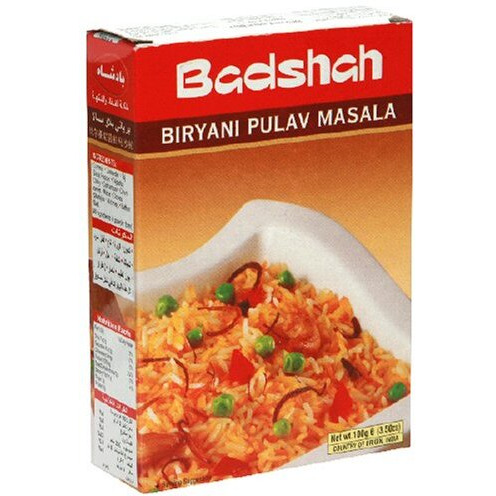 Badshah Masala, Biryani Pulav, 3.5-Ounce Box (Pack of 12)