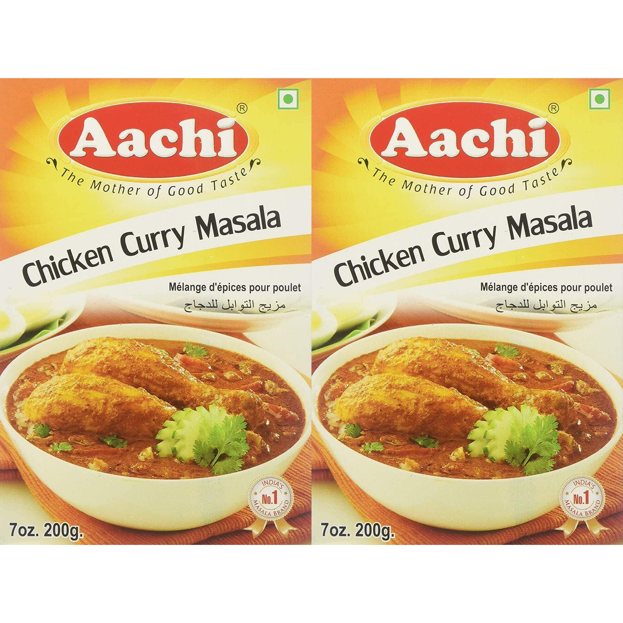 Aachi, Chicken Curry Masala, 200 Grams(gm) Pack of 2