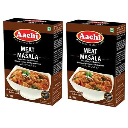 AACHI Meat Masala 200 GMS -TWIN PACK - PACK OF 2 ( 200 GMS X 2 )