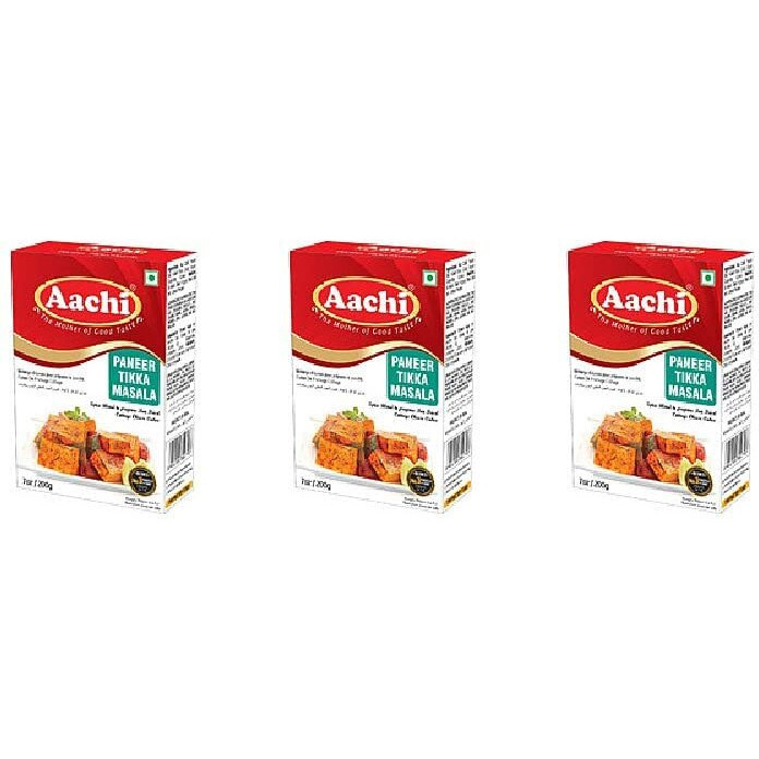 Pack Of 3 - Aachi Paneer Tikka Masala - 200 Gm