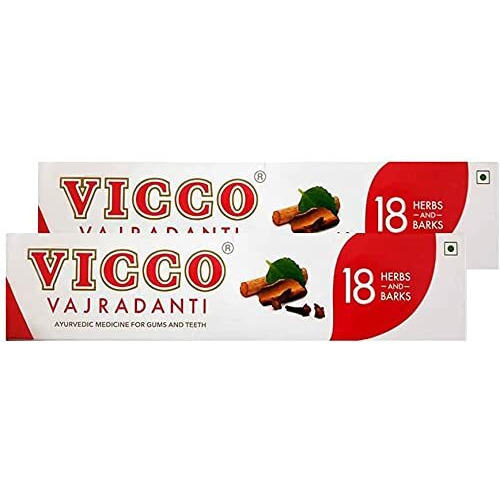 Vicco Vajradanti Toothpaste- 200g (Pack of 2)