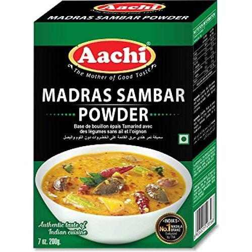 Aachi, MADRAS SAMBAR POWDER - 200 GMS (7 OZ)