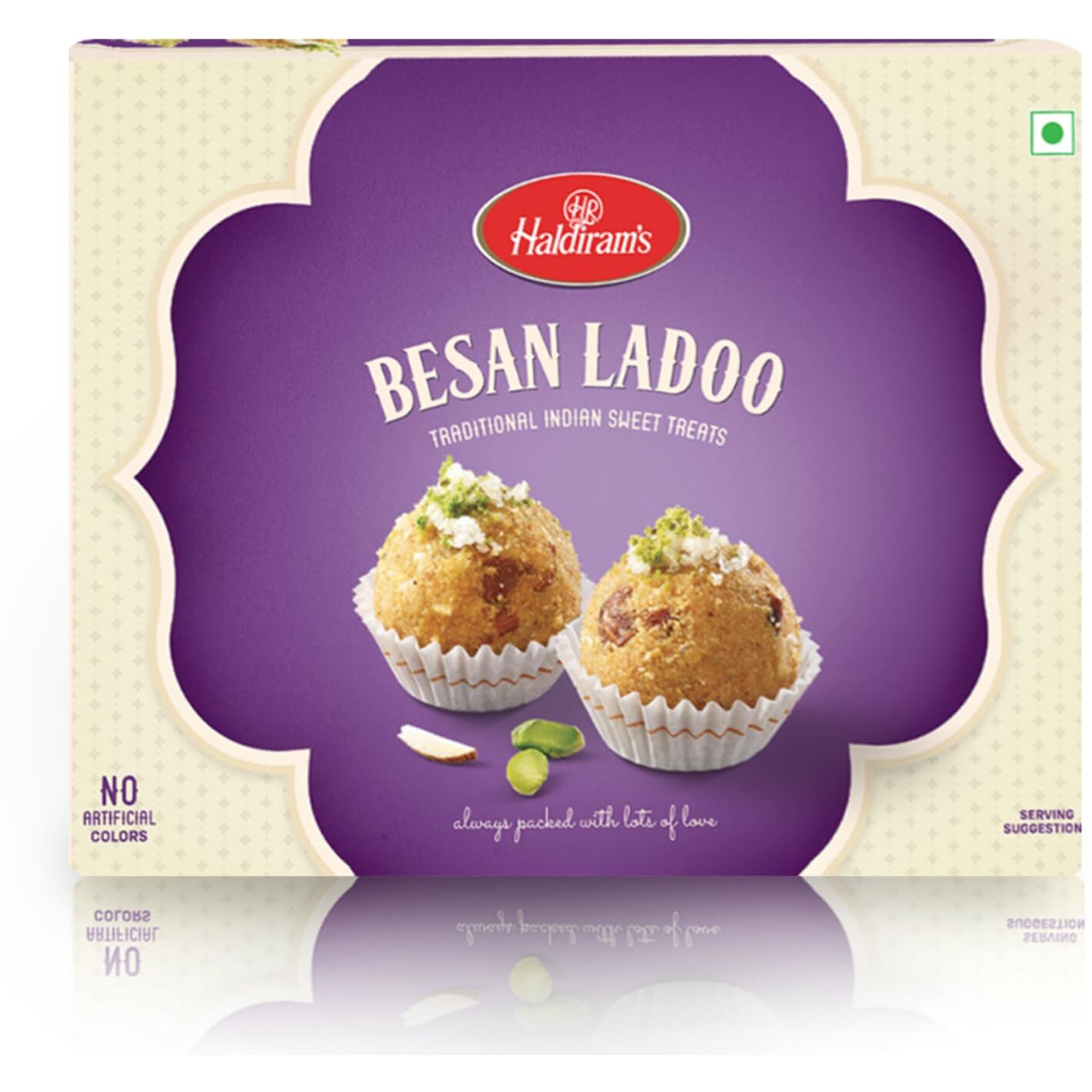 Haldiram Besan Ladoo (Freshly Packed) 400 Gram