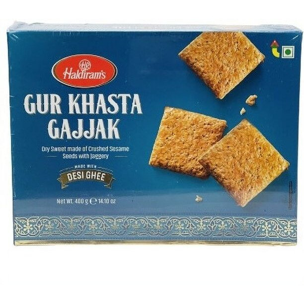 Haldiram's Gur Khasta Gajjak - 400 Gm (14.10 Oz)