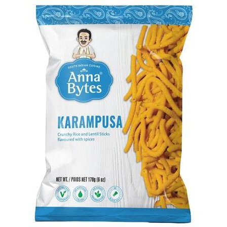 Anna Bytes Karampusa - Crispy Rice & Lentil Sticks