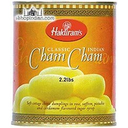 Haldiram's Cham Cham Canned Seet 2.2lb Online Indian Grocery