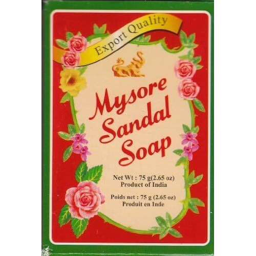 Mysore Sandal Soap (Pack of 4) by Mysore