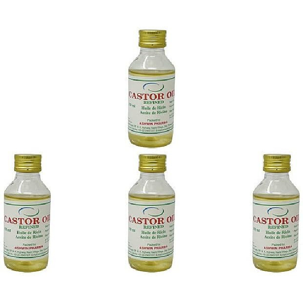 Pack Of 4 - Ashin Castor Oil - 100 Ml