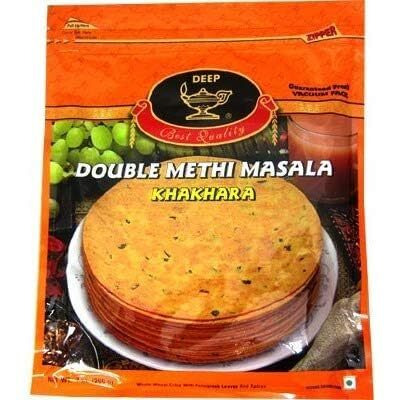 Pack of 2 - Deep Khakhara - Double Methi Masala (7 Ounces Each)