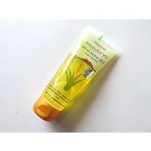 Patanjali Saundarya Aloe Vera Kesar Chandan Gel - 150 ml (Pack of 2)