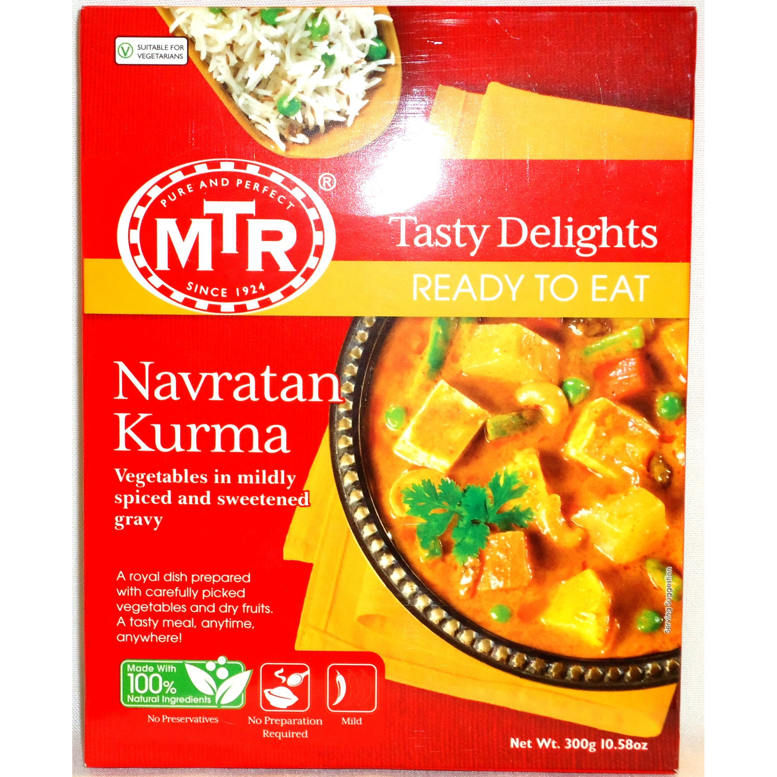 MTR Navratan Kurma, 10.58-Ounce Boxes (Pack of 5)