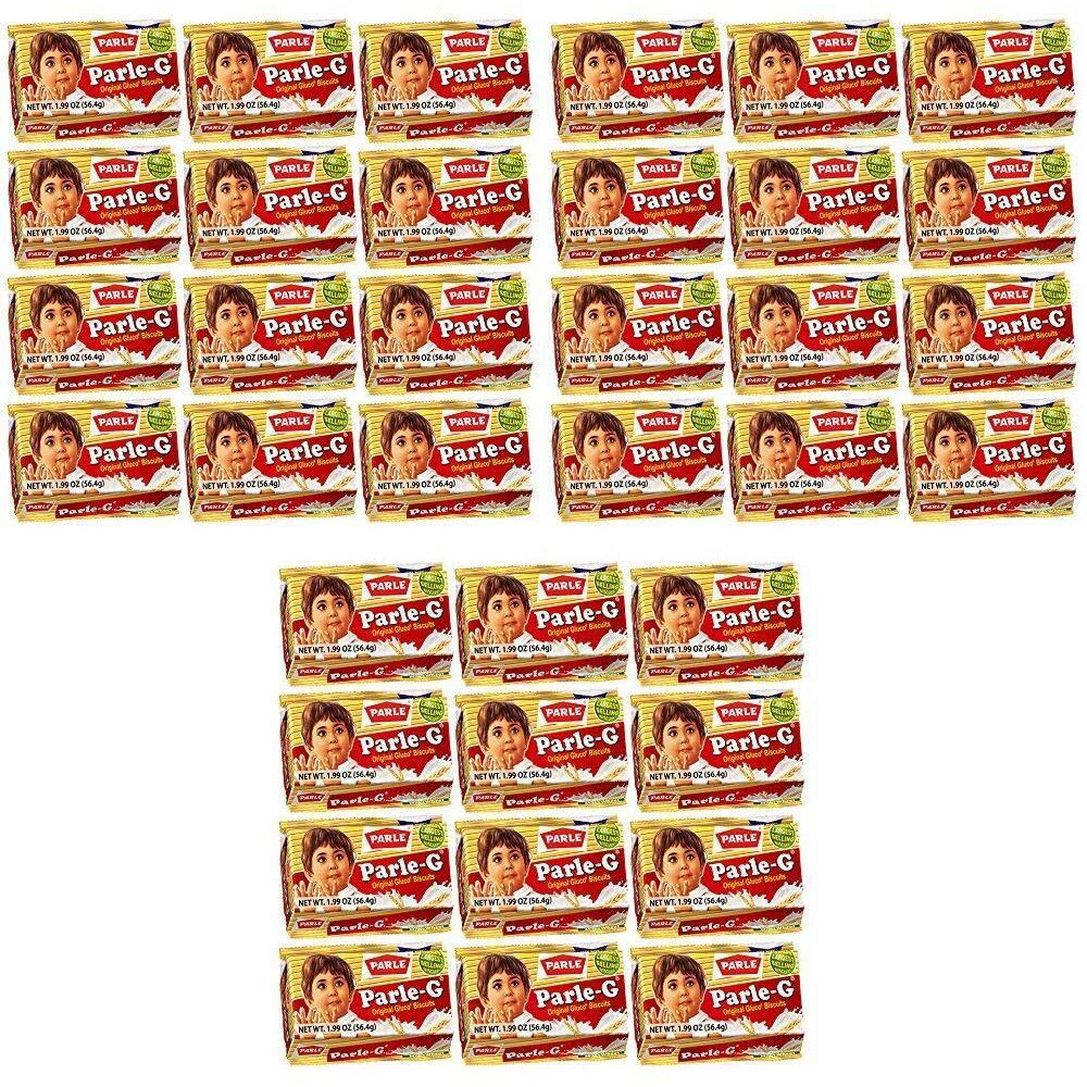 Parle-G Biscuits 56.4 Grams (12 pack)-SET OF 3