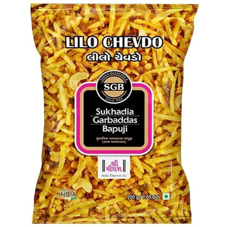 Sukhadia Garbaddas Bapuji Lilo Chevdo 300gm