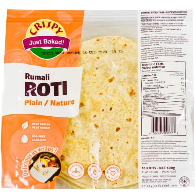 Rumali Roti Plain