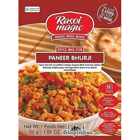 Rasoi Magic - Paneer Bhurji - (spice mix for crumbled cottage cheese ith aromatic spices) - 30g - (pack of 2)