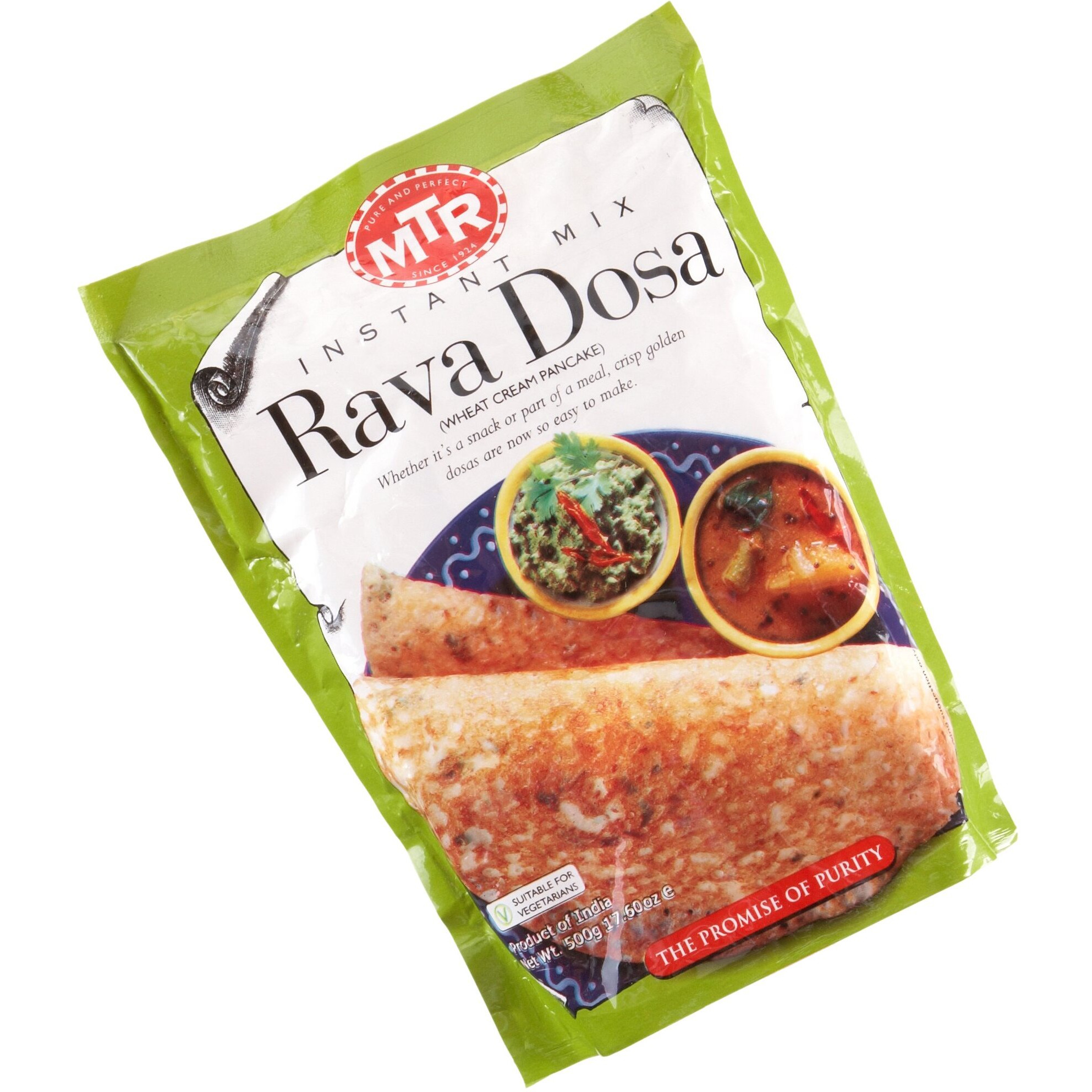 MTR 30440 Rava Dosa Mix 500-Grams Pouch (Pack of 6)