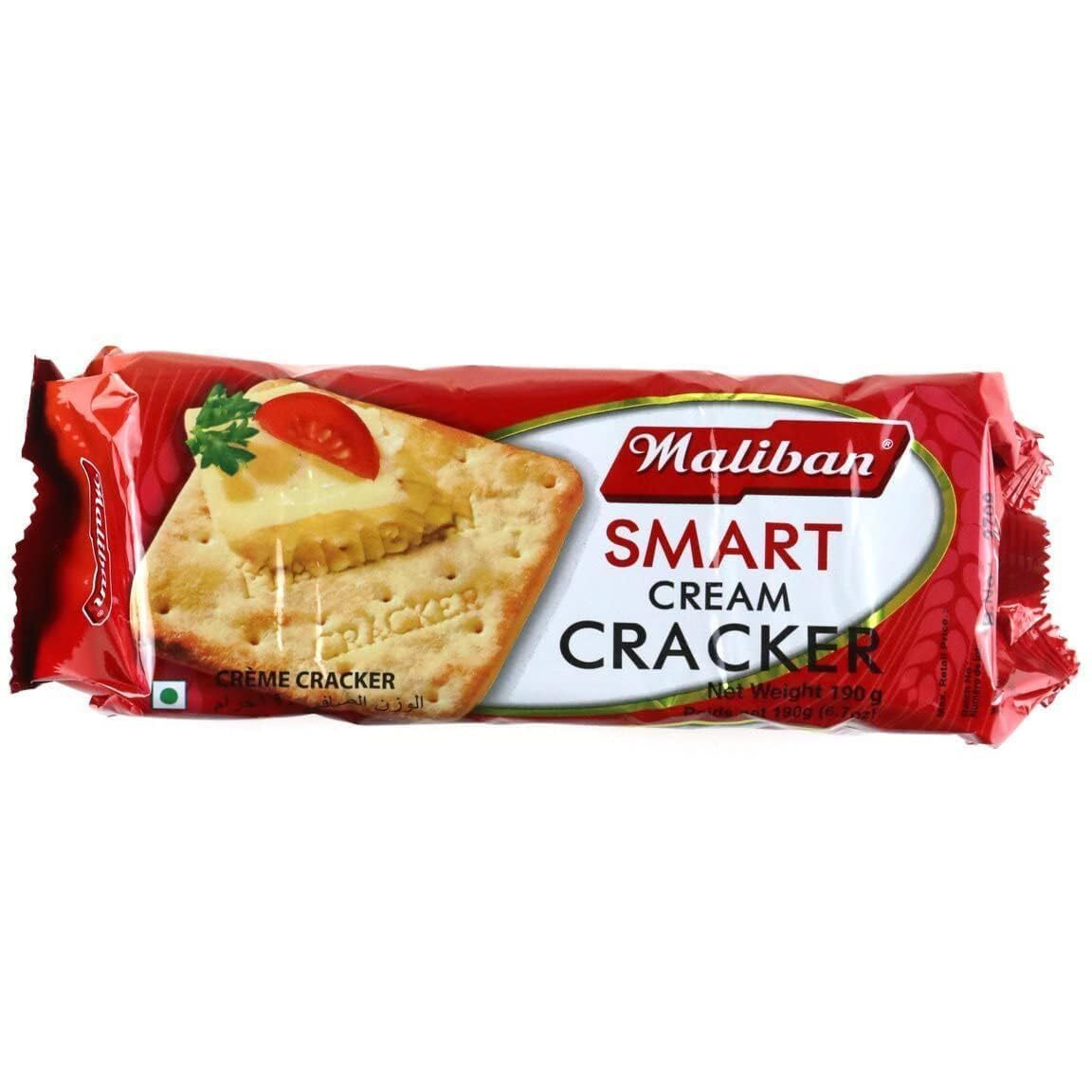 Maliban Smart Cream Crackers 190g (Pack of 3)