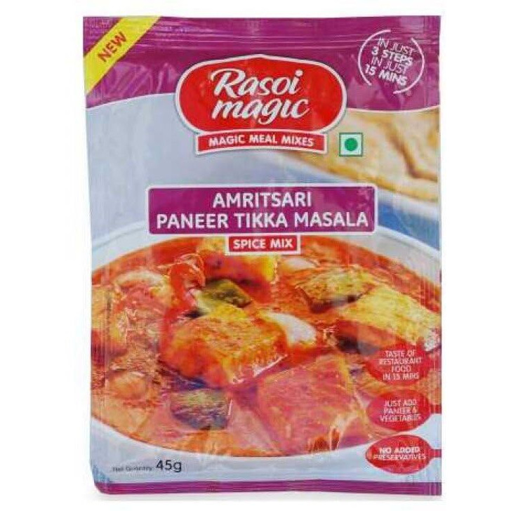 Rasoi Magic Amritsari Paneer Tikka Masala Spice Mix 45Gm (Pack Of 3)